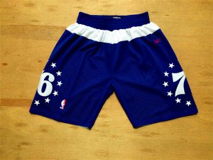 Maillot De Basket Philadelphia 76ers Engrener Upper Bleu et Rouge Short